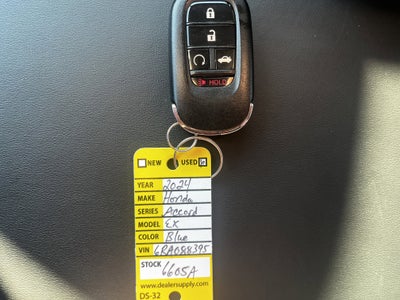 2024 Honda Accord Sedan EX